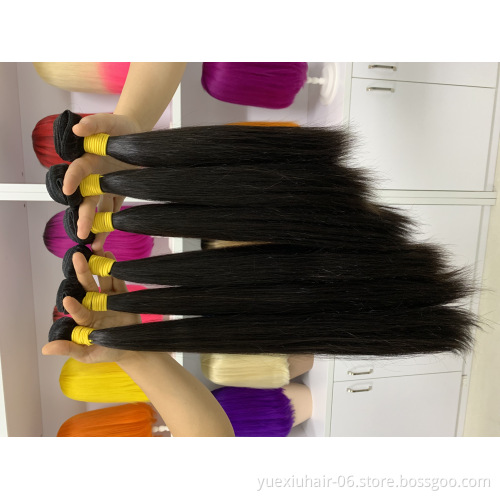 Cheap Wholesale 10 12A Grade 2022 New Hot Selling 100% raw Virgin remy brazilian human Straight Hair extension bundles vendor